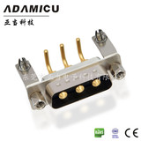 electrical connector manufacturers right angle combo d-sub 3w3 connector